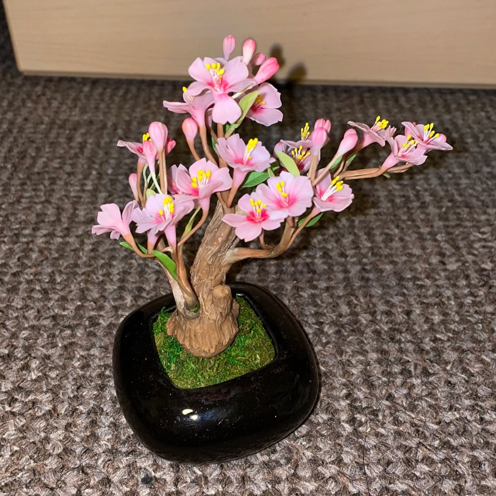 clay cherry blossom tree!!